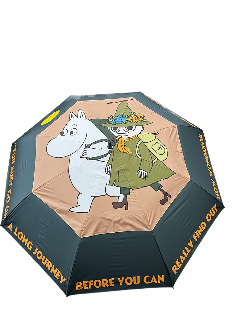 Moomin Golf Umbrella Moomintroll x Snufkin