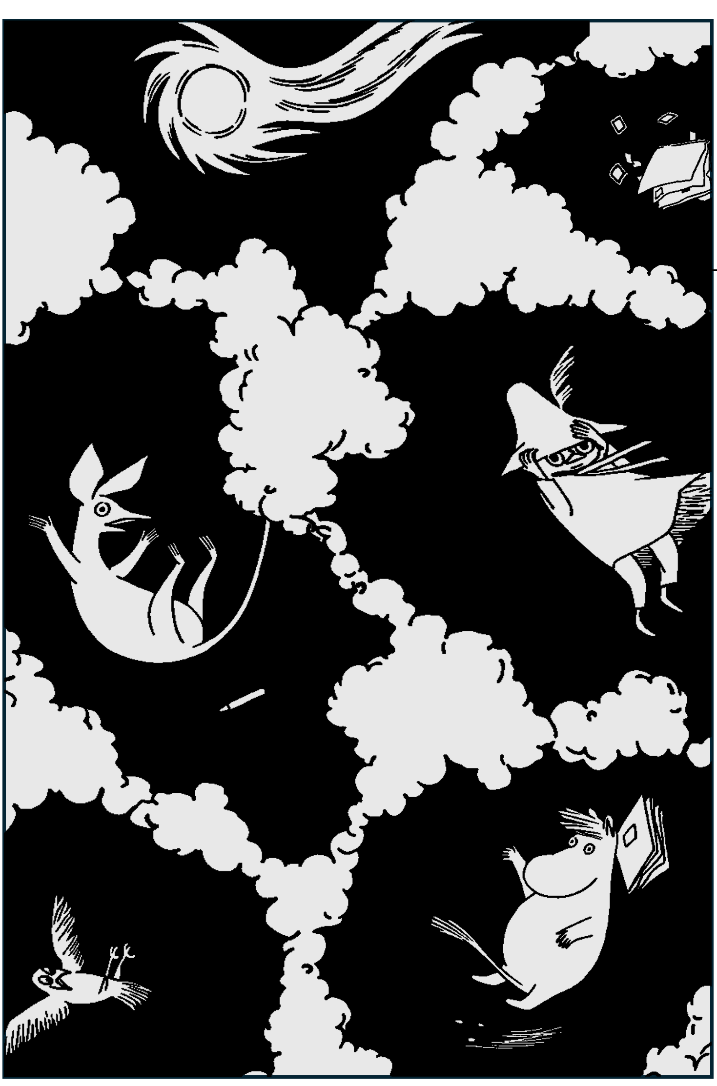 Moomin Golf Towel Comet