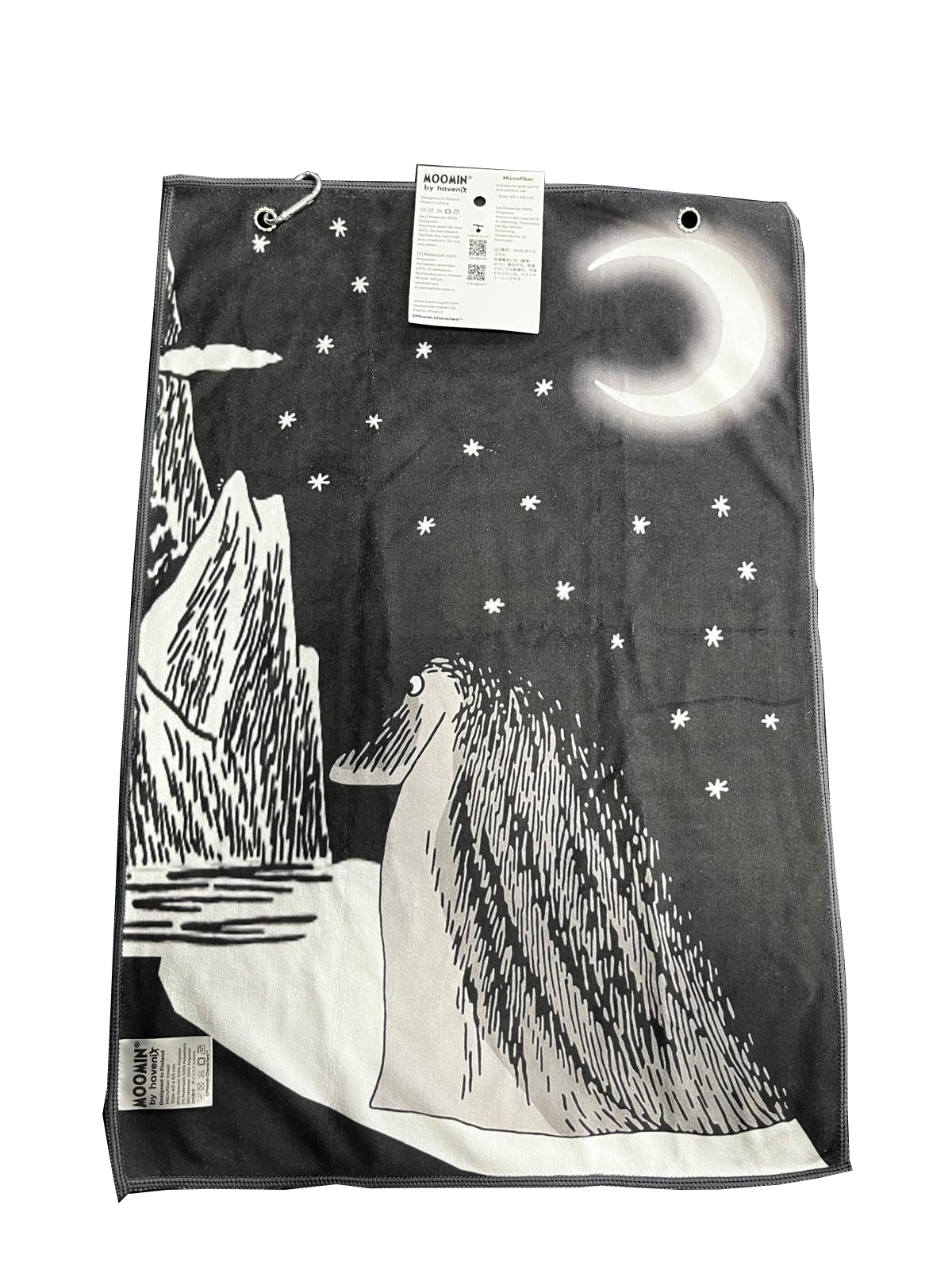 Moomin Golf Towel The Groke